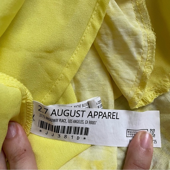 English Factory Tiered Dress with Ruffle Sleeves Size XS - Picture 4 of 5